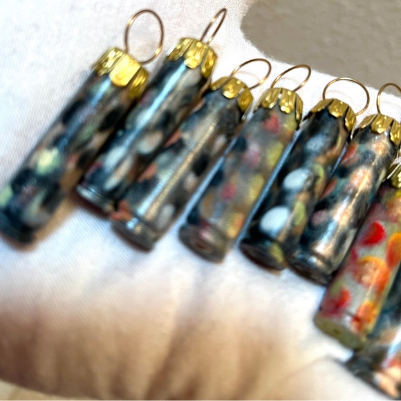 Ornaments Set of 10. One of a Kind. Brass, painted & Sealed. NWT. - Picture 8 of 12